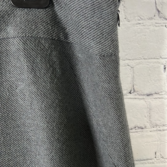 Eddie Bauer grey wool blend fully lined knee length school Sz 14 - Picture 4 of 6
